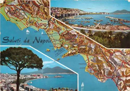 BC60159 Karten Cartes geographiques Napoli