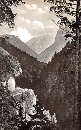 B38111 Deutsche Alpenstrasse bei Mounthausi geogen Watzmann germany