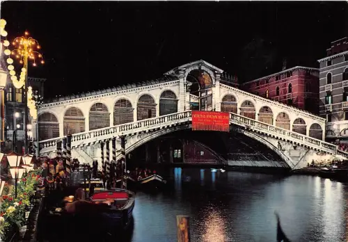 B54329 Venezia Ponto di Rialto Boote Bateaux Italien