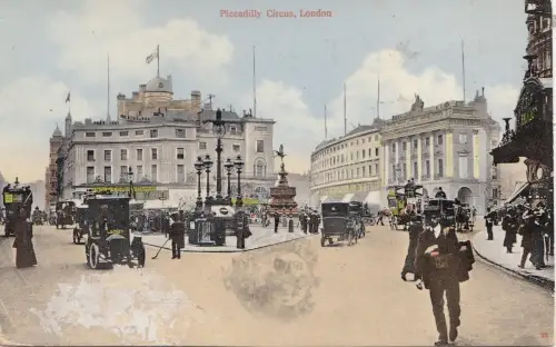 BF19355 Piccadily Circus London Auto United Kingdom Front/Back Bild