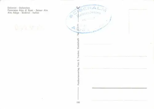 BG28022 Dolomiti Panorama Seiser Alm Italien