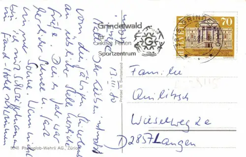 BG28115 kleine scheidegg Schweiz