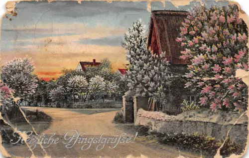 BC62062 Fetes Karte Pfingsten Pfingsten Ostdeutschland