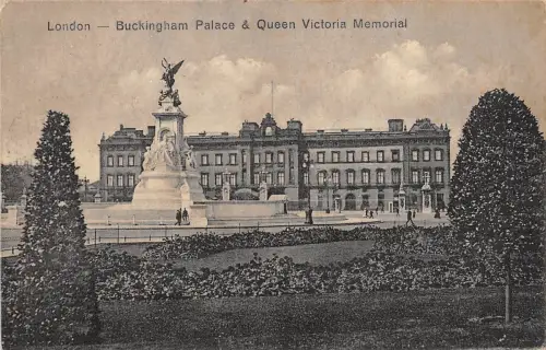 BR61253 London Buckingham Palace Queen Victoria Memorial UK