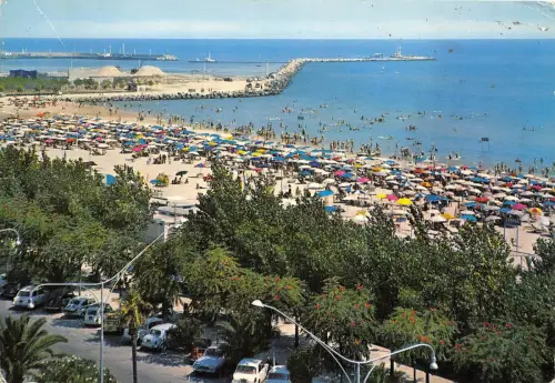 B66246 Italia San Benedetto del Tronto der Strand Italien