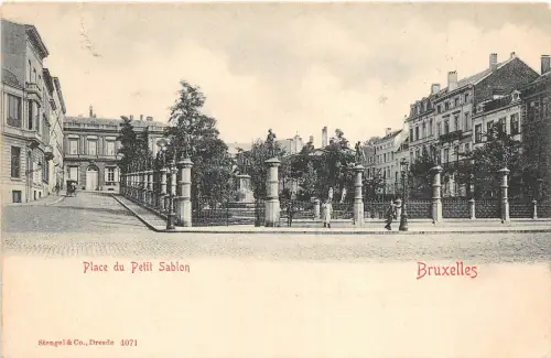 BR32247 Bruxelles Place du Petit Sablon Belgien