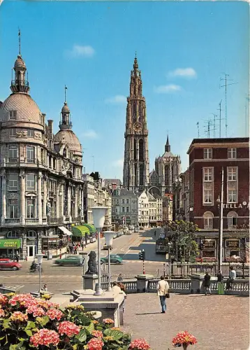 BG5242 suikerrui en o l vrouwe kerk antwerpen anvers belgien