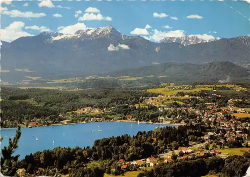 B32157 Velden am Worthersee gegen Karawanken Österreich