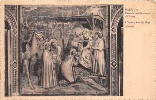 B6901 Arts Peintures Padova Cappela degli Scrovegni Adorazione dei Magi