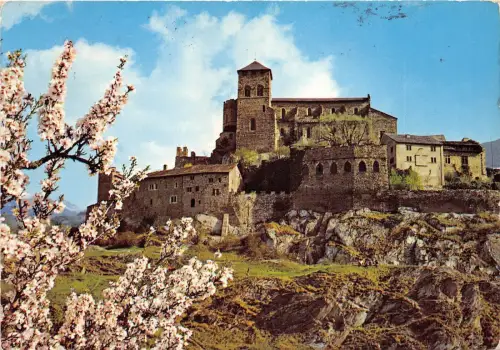 BR21998 Sion Printemps au chateau de Valere france
