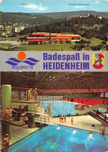 B25733 Aquarena Badespass in Heidenheim Natation