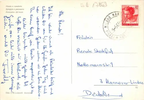 BG17863 Milano Maritima Boot Italien