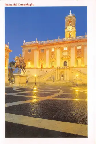 B84590 roma piazza del campiudoglio roma italy