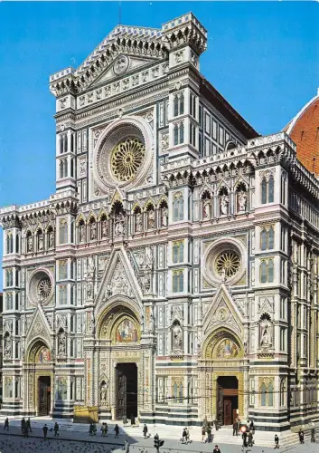 BG13583 facciata del duomo firenze italy