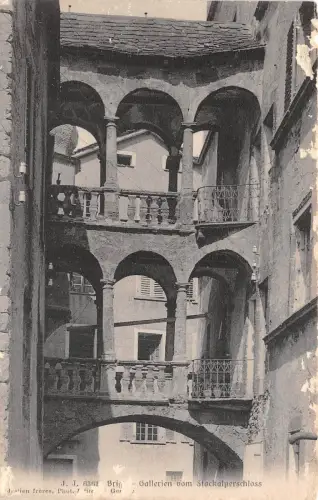 BR36647 Galerien vom Stockalperschloss Brig Schweiz