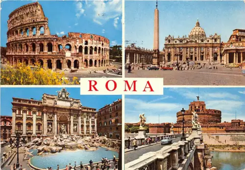 BG13632 roma multi views car voiture italy