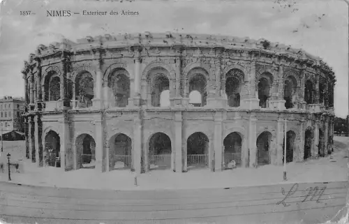 BF5771 nimes exterieur des arenes france Frankreich