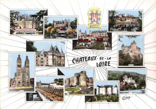BR3833 Chateaux de la loire france