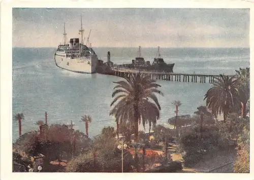 B56648 Suchumi an der Frachtbühne Schiffsbateaux Russland