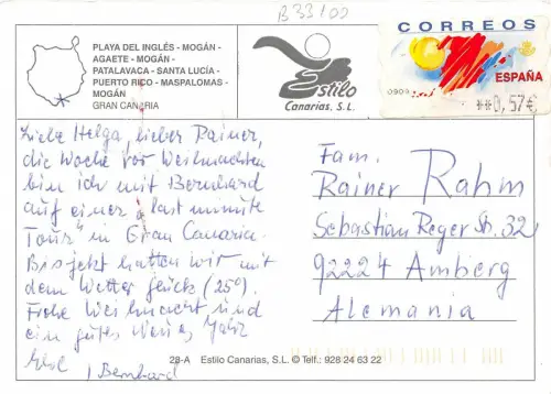 B33100 Gran Canaria Spanien