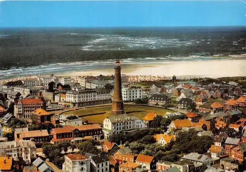 BG13095 nordseeheilbad borkum luftaufnahme germany