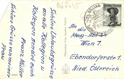 B67645 Österreich Arnbach Weitlanbrunn Eckschnitt