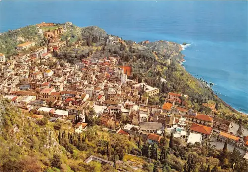 B69006 Panorama Taormina Italien