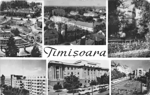 B18008 Chemin de fer Alte Straßenbahn Tram Timisoara