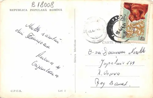 B18008 Chemin de fer Alte Straßenbahn Tram Timisoara