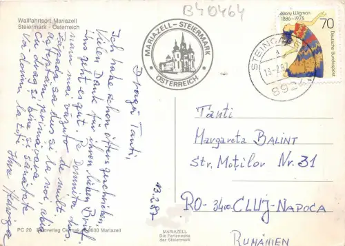 B40464 Mariazell Steiermark Österreich