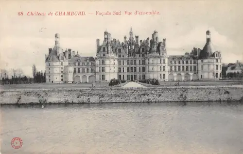 BF5266 Chateau de Chambord Fassade Sud Vue D Ensemble Frankreich Frankreich