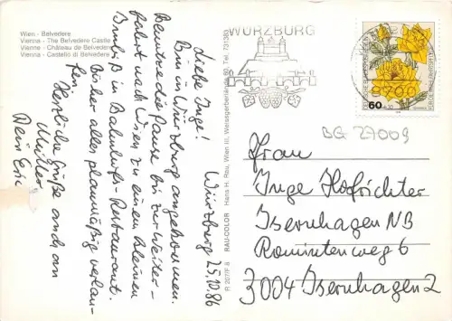 BG27009 wien belvedere austria