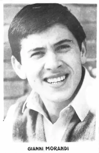 B55378 Gianni Morandi Schauspieler Schauspieler 9x7cm