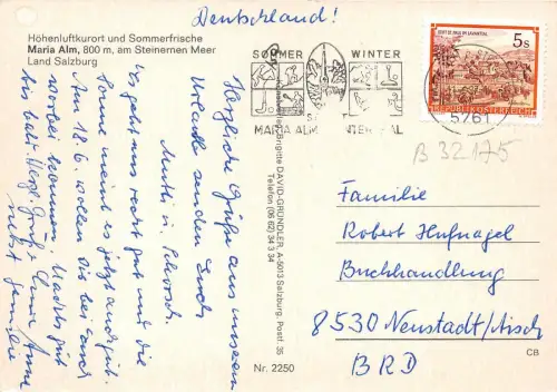 B32175 Maria Alm Österreich
