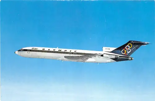 B57202 airplains avions Olympic Airways Boeing 727