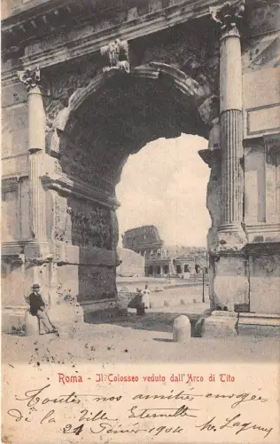 BR32681 Roma Colosseoveduto dall Arco di Tito italy