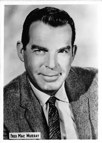 B55342 Fred Mac Murray Schauspieler Schauspieler 9x7cm