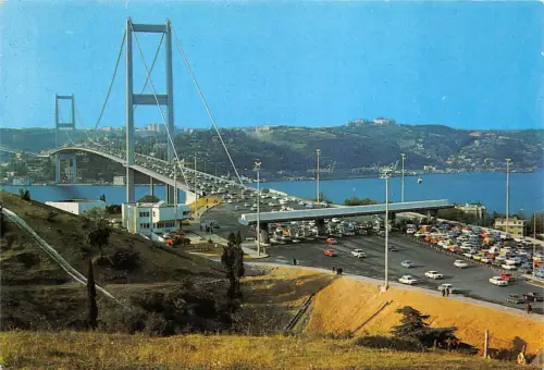 B84094 istanbul der Blick auf die Bosphorbrücke Truthahn