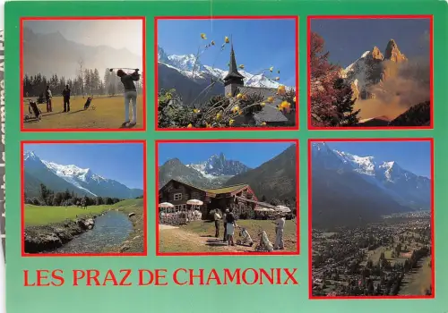 B53842 Chamonix Golf Multi Vues Frankreich