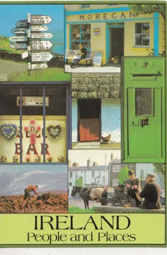 BF29524 Personen und Orte Irland Vorder-/Rückbild