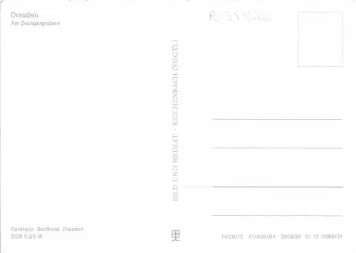 B35976 Dresden Am Zwingergraben Deutschland