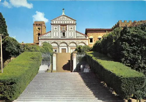 B52353 Firenze Basilica di s Miniasto al Monte italy