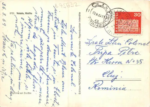 B75632 Wallis Schweiz