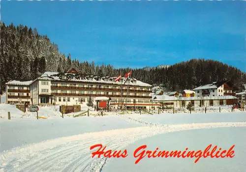 B68125 Österreich Bad Mitterndorf Salzkammergut Haus Grimmingblick