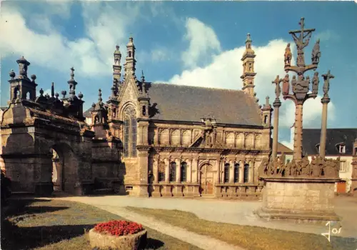 B74515 Saint thegonnec le calvaire frankreich