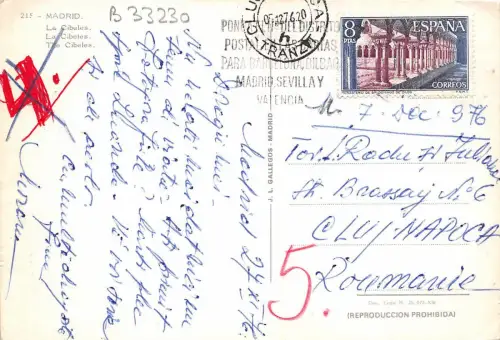 B33230 Madrid The Cibeles Spanien