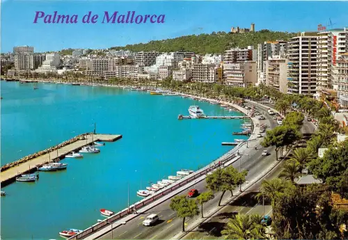 BG27621 palama de mallorca paseo maritimo spanien