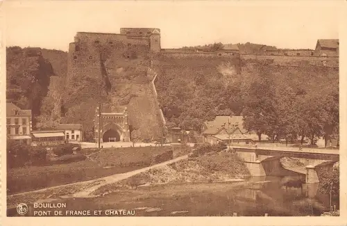 BR55811 Pont de france et chateau belgium