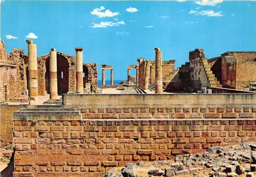 BG12246 rhodes lindos der Portikus Griechenland