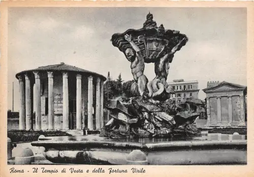 BR13192 Il Tempio di Vesta e della Fortuna Virile Roma italy